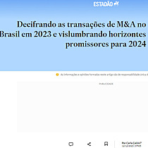 Decifrando as transaes de M&A no Brasil em 2023 e vislumbrando horizontes promissores para 2024